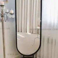 آینه قدی فلزی پایه دار