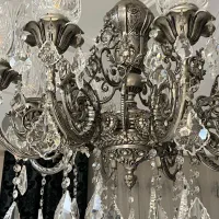 لوستر برنجی  ۸ شاخه و ۶ شاخه|لوستر و چراغ آویز|تهران, مرزداران|دیوار
