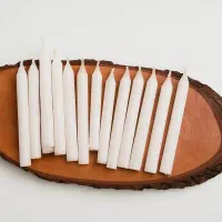 شمع قلمی ۱۰ سانت قطر ۱ و ۲