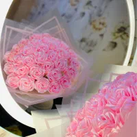 دسته گل روبانی ماندگار