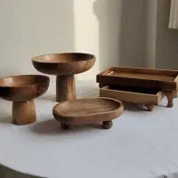 ظروف چوبی پذیرایی