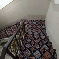 گلیم سرمه ای*شهرموکت|گلیم، جاجیم، گبه|قم, امامزاده ابراهیم|دیوار