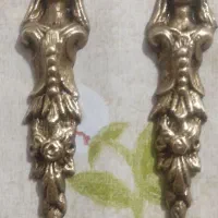 دو عدد مجسمه برنجی