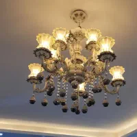 لوستر شیک و خاص|لوستر و چراغ آویز|اهواز, سپیدار|دیوار