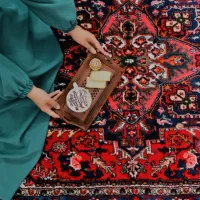 فرش دستبافت مرینوس و ابریشم|فرش|تهران, قیطریه|دیوار