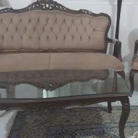 یک دست مبل و میز غذاخوری استیل