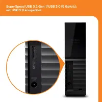 هارد 8Tb اکسترنال وسترن دیجیتال|قطعات و لوازم جانبی رایانه|گلستان (تهران), |دیوار