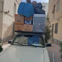 حمل بار و اثاثیه منزل  با وانت و نیسان با کارگر