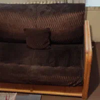 مبل چوبی ۷ نفره کاملا سالم