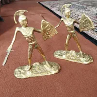 مجسمه برنزی سرباز رومی|مجسمه، تندیس، ماکت|اردبیل, |دیوار