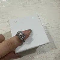 انگشتر و نیم ست نقره و النگو سواچ