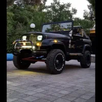 جیپ صحرا مدل ۷۵ موتور میتسوبیشی