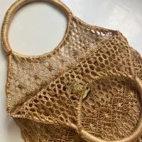 توت بک کیف دستی حصیری