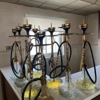 فروش دستگاه قهوه صنعتی ۳گروپ با میزو صندلی وقلیون