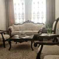 مبل استیل کلاسیک با جلو مبلی و عسلی|مبلمان خانگی و میز عسلی|اسلامشهر, شهرک محمدیه|دیوار