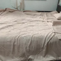 روتختی مخمل ترک کالباسی رنگ (در حد نو / اکبند)