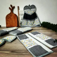 سرویس عروس ماهک|سفره، حوله، دستمال آشپزخانه|دورود, |دیوار