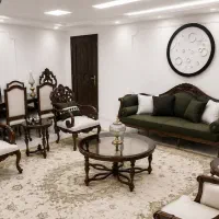 مبل ژورنالی/چوب راش/فوم سرد/تولیدی