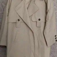 بارانی کتان زارا