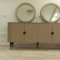 آینه کنسول ۸۸*۴۵*۲۰۰ در حد نو|بوفه، ویترین، کنسول|رشت, گلسار|دیوار