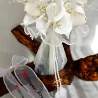 دستهگل دسته گل عروس شیپوری|گل مصنوعی|مشهد, شهید مطهری|دیوار