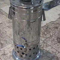 سماور گازی استیل بزرگ مسجدی هیئتی|سماور، چایساز، قهوهساز|مشهد, حرم مطهر رضوی|دیوار