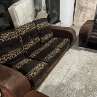 مبل هفت نفره|مبلمان خانگی و میز عسلی|نور, |دیوار