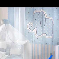 فرش و پرده اتاق کودک