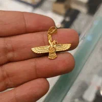 پلاک فروهر،شاهکار اصالت و زیبایی از طلای علی|جواهرات|شوش, |دیوار