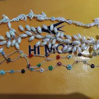 ریسه های زیبا و شیک با منجوق و مهرهای شیشه ای|بدلیجات|مبارکه, |دیوار