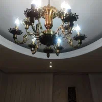 لوستر برنجی سالم زیبا