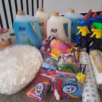 مایع دستشویی و ظرفشویی و غیره ...|مواد شوینده و دستمال کاغذی|باقرشهر, |دیوار