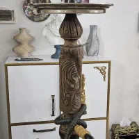 قلیان تنه چوب طرح رخ