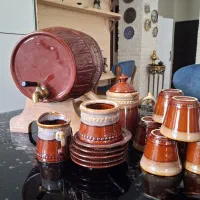 ست صبحانه و بشکه سرامیکی