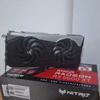 sapphire nitro+ 6600 xt OC خانگی رقیب 3060ti 3070|قطعات و لوازم جانبی رایانه|شیراز, عفیف‌آباد|دیوار