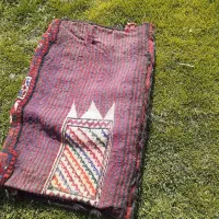 دوعدد خورجین قدیمی دستباف|کلکسیون اشیاء عتیقه|شهرکرد, |دیوار