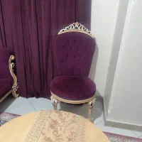 سرویس مبل و تخت و میز ارایشی با پاتختی