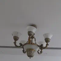 دوعدد لوستر پنج شاخه