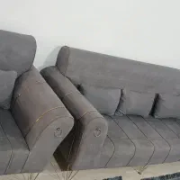 باسلام مبل فروشی همراه میز عسلی هفت نفره درحد نو|مبلمان خانگی و میز عسلی|نسیمشهر, |دیوار