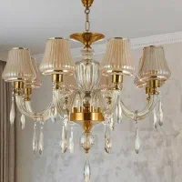 لوستر های کریستالی و فلزی|لوستر و چراغ آویز|مشهد, آبکوه|دیوار