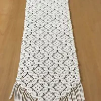 بافت انواع مکرومه|پرده، رانر، رومیزی|رشت, گلسار|دیوار