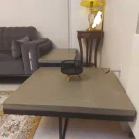 میز جلو مبلی و سه عدد عسلی