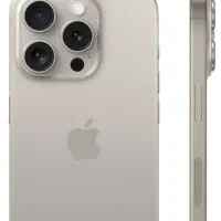 گوشی آیفون ۱۵ پرو تیتانیوم در حد اک و پلمپ