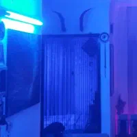 مهتابی های رنگی/آبی/سبز/قرمز