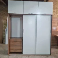 کمددیواری ۳درب بلند کاربردی شلف