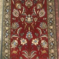 زرع و نیم دستباف نقشه شکارگاه بافت قم