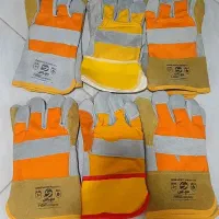 انواع دستکش کار (کف دوبل،خالدار،ژله ای)