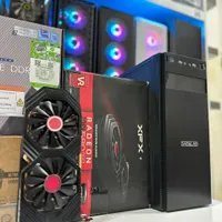 کیس گیمینگ RX580 XFX + پردازنده i312100Fآکبند|رایانه رومیزی|مشهد, فلسطین|دیوار