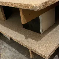 تخت با چوب دوتا میز تلوزیون به علت جابه جایی|تخت و سرویس خواب|گرگان, |دیوار