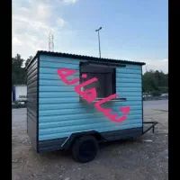 سیار متحرک چرخدار چکی کمپر کانکس کارفود